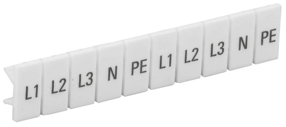 Маркеры для КПИ-1,5мм2 с нумерацией №№ 1-50 IEK. Зажим клеммный проходной IEK yzn11m-004-k00-10. Зажим клеммный проходной IEK yzn11-002-k04. Маркеры для КПИ-2.5кв.мм с символами "l1; l2; l3; n; pe" IEK.